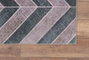 Conceptum Jazz Chenille - Green AL 49 Alfombra 150 x 230 cm, Poliéster Suave y Resistente
